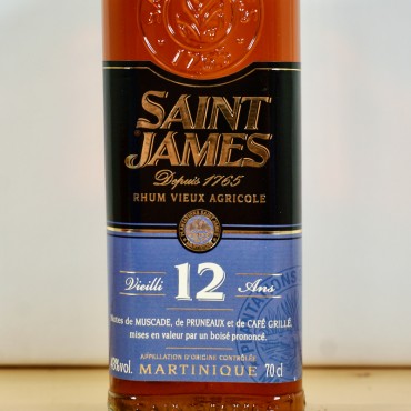 Rum - Saint James Vieux 12 Years / 70cl / 43%