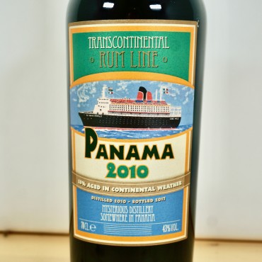 Rum - Transcontinental Line Panama 2010/2017 / 70cl / 43%