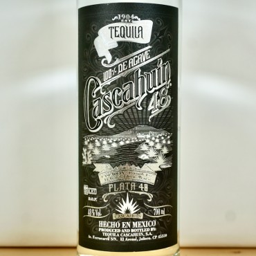 Cascahuin Tequila Plata Black Label, 70 cl, 48 % vol.