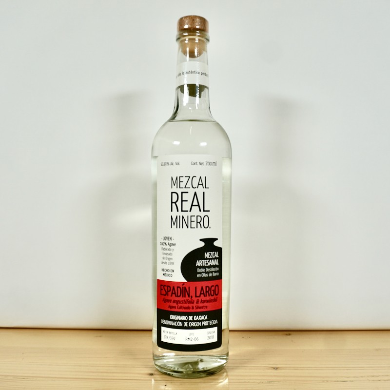 Mezcal - Real Minero Espadin, Largo Cosecha 2018 / 70cl / 53.81%