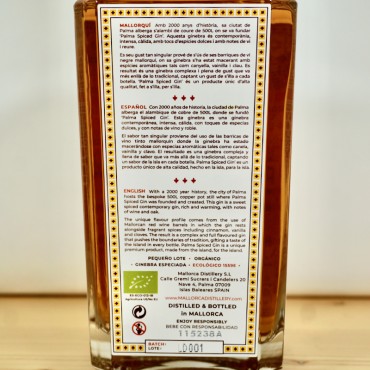 Gin - Palma Spiced Oak Aged / 70cl / 40.4%