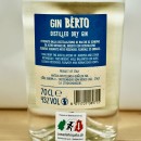 Gin - Berto by Quaglia / 70cl / 43%