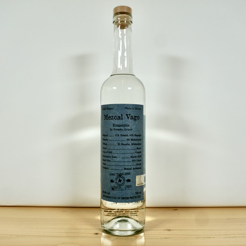Mezcal - Vago Ensamble by Emigdio Jarquin Tobala, Espadin, Madrecuishe / 70cl / 49.9%