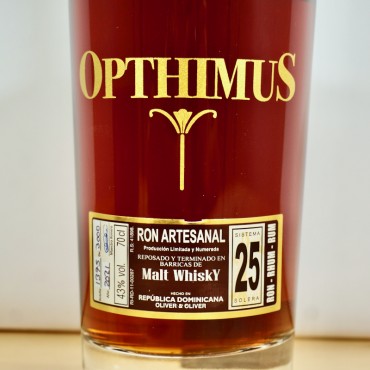 Rum - Opthimus 25 Years Single Malt Finish / 70cl / 43%