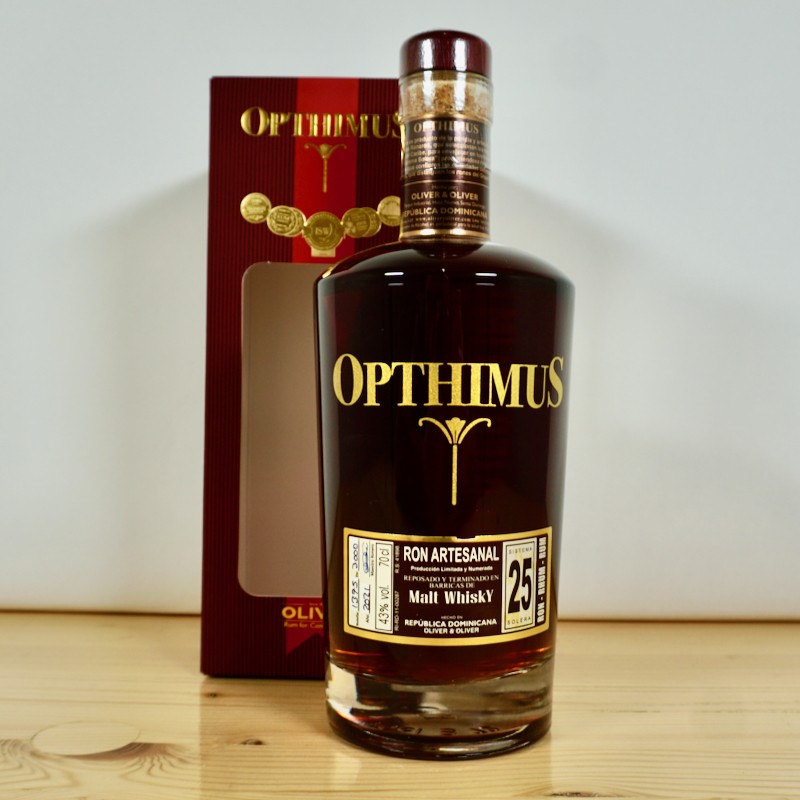 Rum - Opthimus 25 Years Single Malt Finish / 70cl / 43%