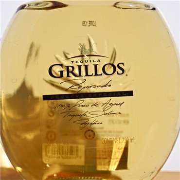 Tequila - Grillos Reposado / 70cl / 38% Tequila Reposado 50,00 CHF