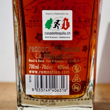 Rum - Nation Panama 18 Years / 70cl / 40%