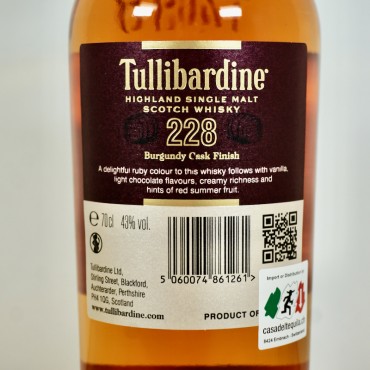 Whisk(e)y - Tullibardine 228 Burgundy Finish / 70cl / 43%