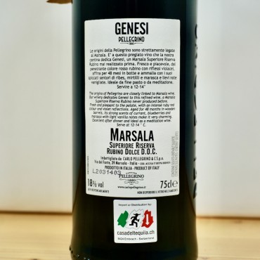 Marsala - Pellegrino Superiore Riserva Rubino Genesi / 75cl / 18%