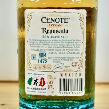 Tequila - Cenote Reposado / 70cl / 40%