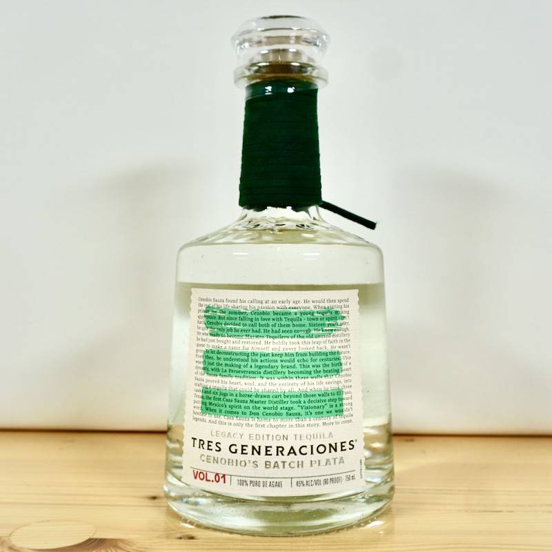 Tequila - Tres Generaciones Cenobios Batch Plata Vol.01 / 75cl / 45%