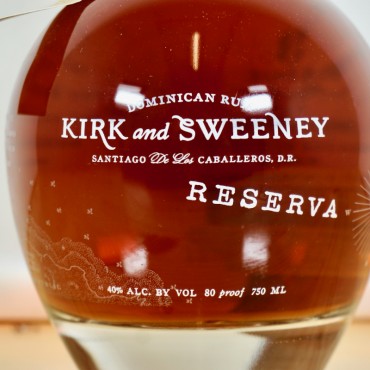 Kirk and Sweeney Reserva Dominican Rum, 70 cl, 40 % vol.