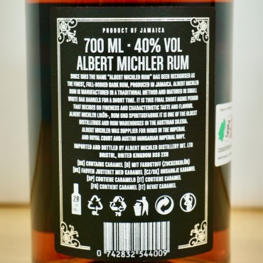 Rum - Albert Michler Austrian Empire Jamaica / 70cl / 40%