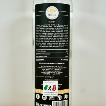 Mezcal - Machetazo Espadin Oaxaca / 70cl / 45%