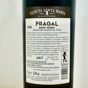 Wein - Bertani Pragal Tenuta Santa Maria 2016 / 75cl / 13.5%