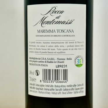 Wein - Rocca di Montemassi 2017 / 75cl / 14%