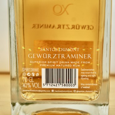 Rum - Santos Dumont XO Gewürztraminer / 70cl / 40%