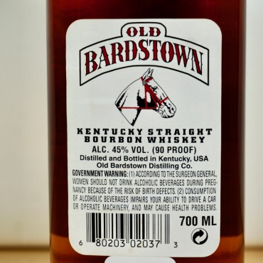 Whisk(e)y - Old Bardstown Black Straight Bourbon / 70cl / 45%