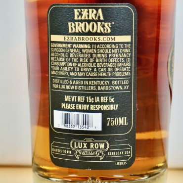 Whisk(e)y - Ezra Brooks 99 Proof Kentucky Straight Bourbon  / 75cl / 49.5%