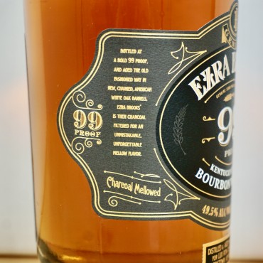 Whisk(e)y - Ezra Brooks 99 Proof Kentucky Straight Bourbon  / 75cl / 49.5%