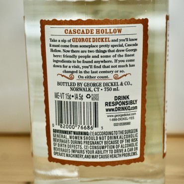 Whisk(e)y - George Dickel No.1 Unaged White Corn / 75cl / 45.5%