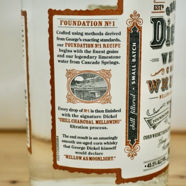 Whisk(e)y - George Dickel No.1 Unaged White Corn / 75cl / 45.5%