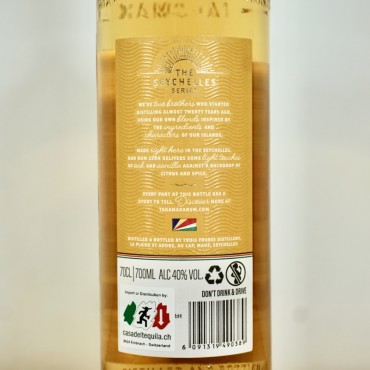 Rum - Takamaka Rum Zenn / 70cl / 40%