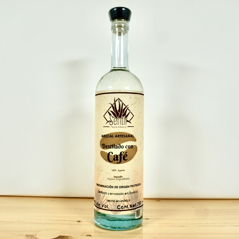 Mezcal - Sentir Espadin Destilado con Café / 75cl / 40%