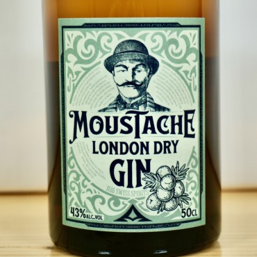 Gin - Moustache London Dry Gin / 50cl / 43%