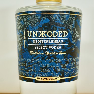Vodka - Unkkoded by Alkkemist / 70cl / 40%