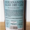 Gin - Ferdinand's Saar Dry Gin / 50cl / 44% Gin 50,00 CHF