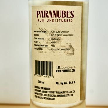 Paranubes Cana Morado Oaxaca Rum / 70cl / 54.4%