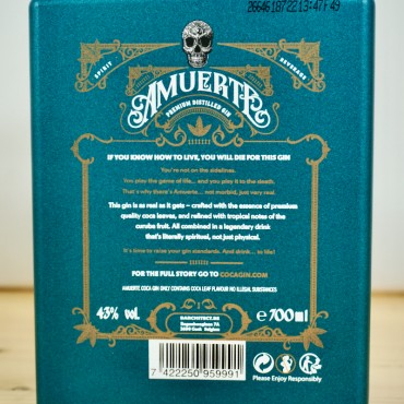 Gin - Amuerte Coca Leaf Gin Green Edition / 70cl / 43%