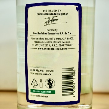 Mezcal - Alipus Santa Ana del Rio Liter / 100cl / 47.5%