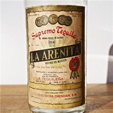Tequila - La Arenita / Bot. 1960s / 100cl / 44% Antike Tequila & Mezcal 290,00 CHF