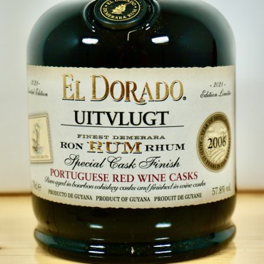 Rum - El Dorado Uitvlugt Special Cask Finish 2006/2021 Red Wine Casks / 70cl / 57.8%
