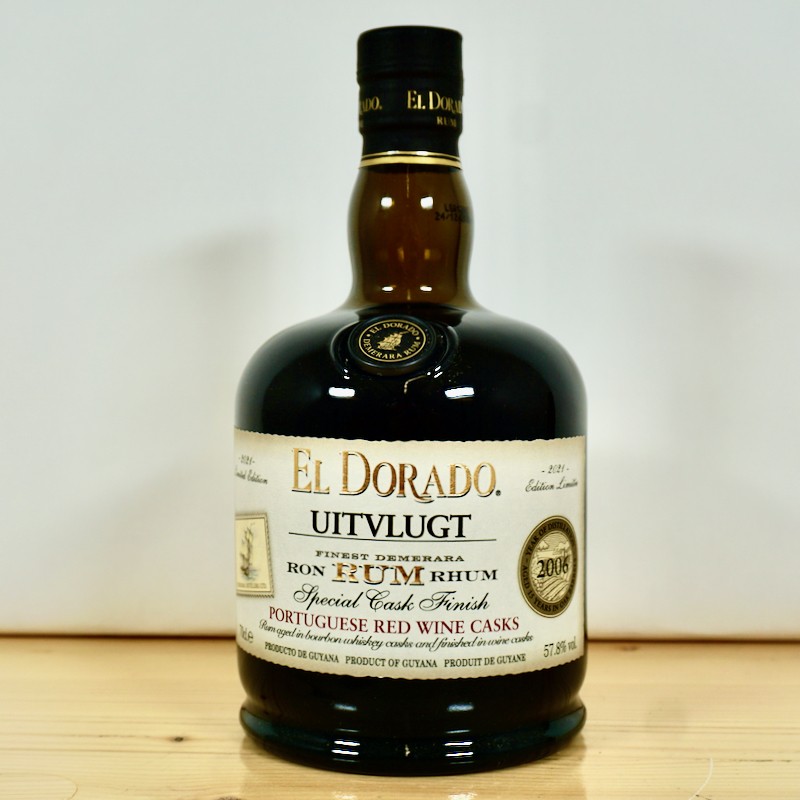 Rum - El Dorado Uitvlugt Special Cask Finish 2006/2021 Red Wine Casks / 70cl / 57.8%