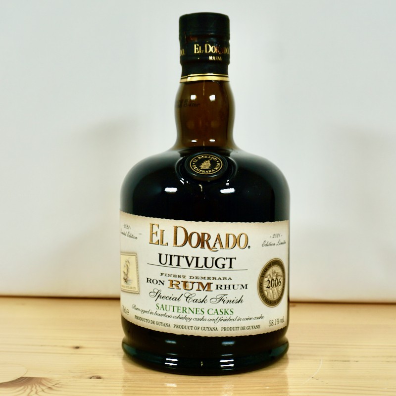 Rum - El Dorado Uitvlugt Special Cask Finish 2006/2021 Sauternes Casks / 70cl / 58.1%