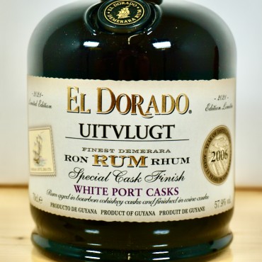 Rum - El Dorado Uitvlugt Special Cask Finish 2006/2021 White Port Casks / 70cl / 57.9%