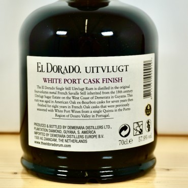 Rum - El Dorado Uitvlugt Special Cask Finish 2006/2021 White Port Casks / 70cl / 57.9%
