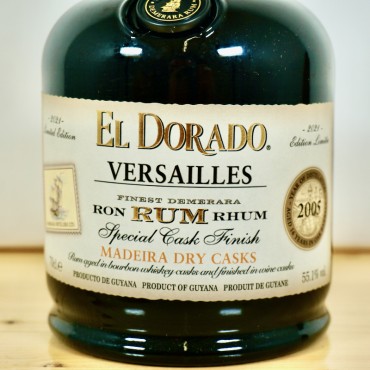 Rum - El Dorado Versailles Special Cask Finish 2005/2021 Madeira Dry Casks / 70cl / 55.1%