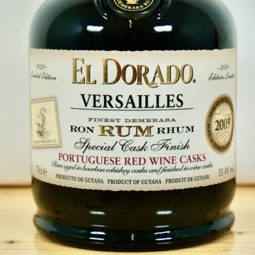 Rum - El Dorado Versailles Special Cask Finish 2005/2021 Red Wine Casks / 70cl / 55.4%