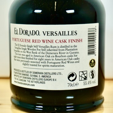 Rum - El Dorado Versailles Special Cask Finish 2005/2021 Red Wine Casks / 70cl / 55.4%