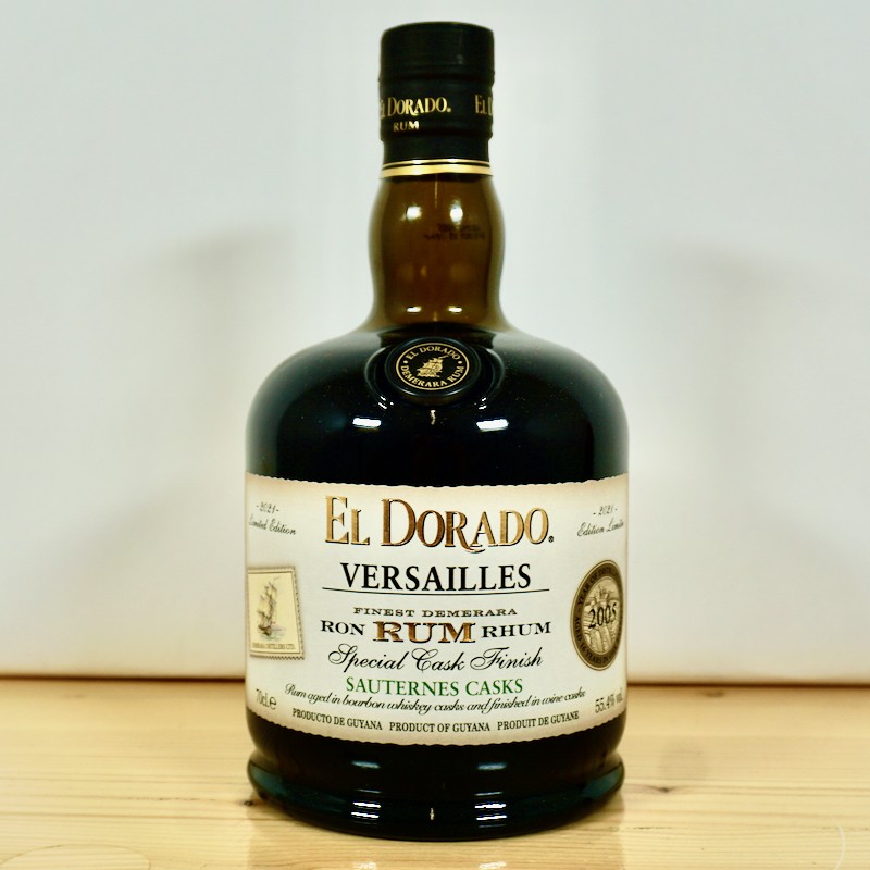 Rum - El Dorado Versailles Special Cask Finish 2005/2021 Sauternes Casks / 70cl / 55.4%
