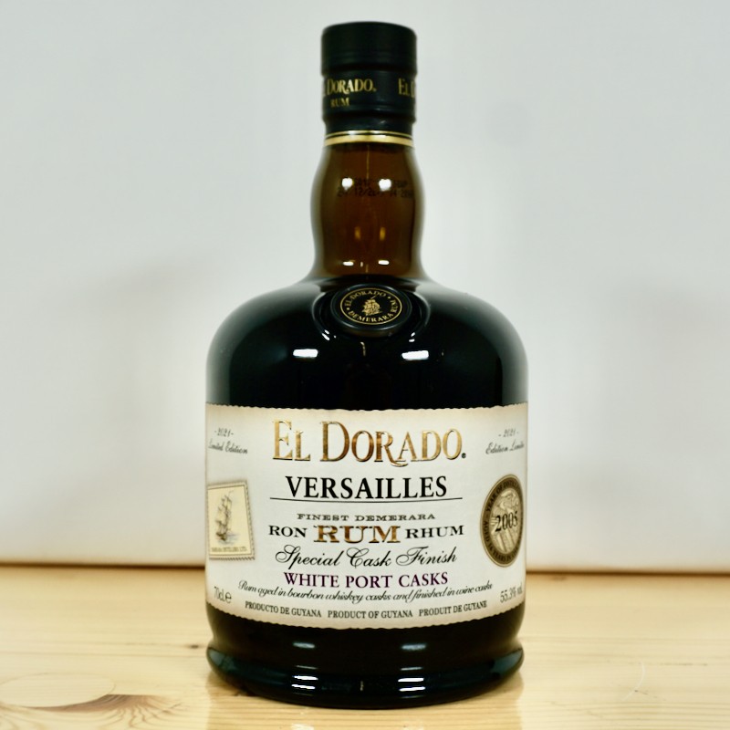 Rum - El Dorado Versailles Special Cask Finish 2005/2021 White Port Casks / 70cl / 55.3%