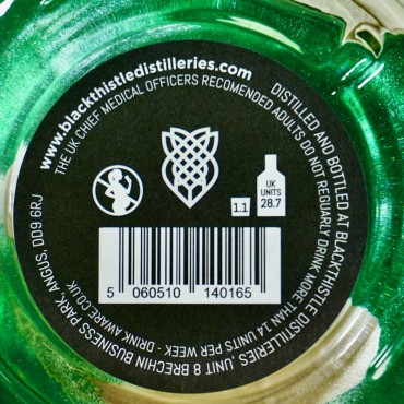 Gin - Black Thistle Mint & Kiwi Gin / 70cl / 41%
