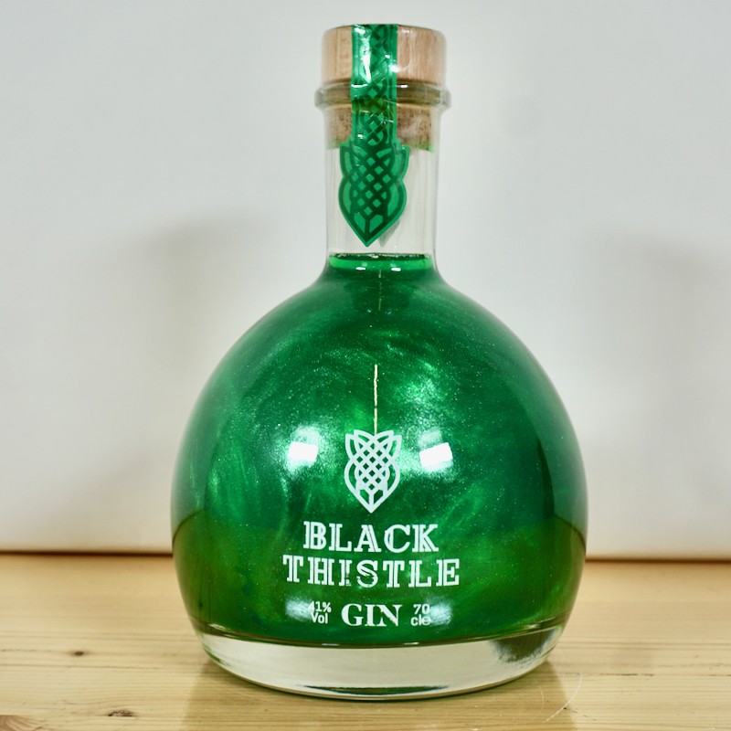 Gin - Black Thistle Mint & Kiwi Gin / 70cl / 41%