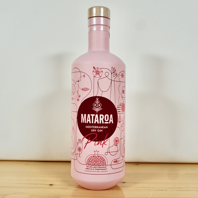 Gin - Mataroa Mediterranean Dry Gin Pink / 70cl / 38%
