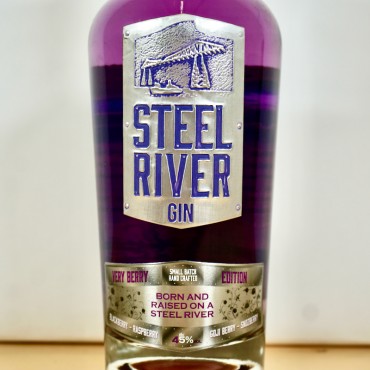 Gin - Steel River Gin Very Berry / 70cl / 45%
