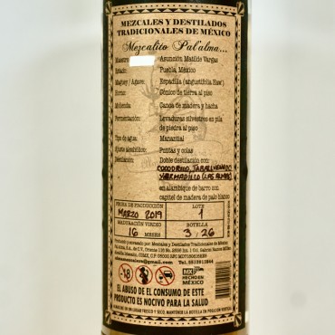 Pal'Alma Las Almas by Almamezcalera Destilado de Agave / 70cl / 64%